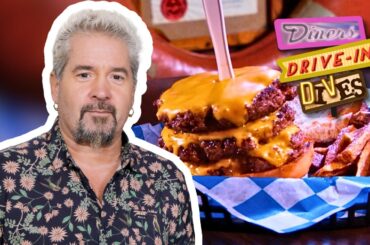 Guy Fieri Digs Into a Legendary Burger in Wisconsin 🍔🤤 | Diners, Drive-Ins and Dives | Food Network