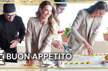 Pasta Perfect! Princess Kate Ends Italy Tour Making Fresh Pasta