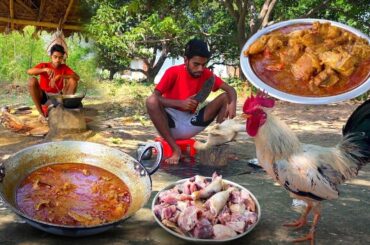 Village Life Cooking: Desi Chicken Recipe | देहाती स्टाइल देसी चिकन करी रेसिपी ऐसे बनाएं