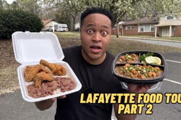 Lafayette Food Tour Pt. 2 | (Telly's, Old Tyme Grocery, V-Zay)