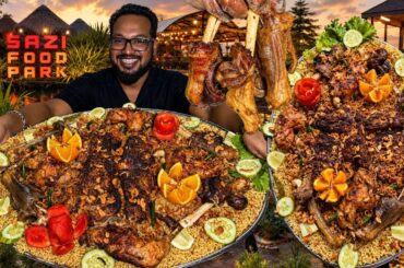 ৪টা খাসির লেগ, ৪টা চিকেন লেগ, ১টা গোটা মুরগীর আলফাহাম দিয়ে ৪ জনের খেপসা ৩৫০০ টাকা 👍 নজরপুরের খেপসা 🔥