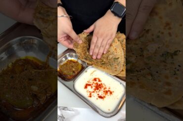 Lachha Pyaaz Paratha ASMR Cooking || #shorts #asmr #recipe #cooking #indianasmrworld #summerspecial