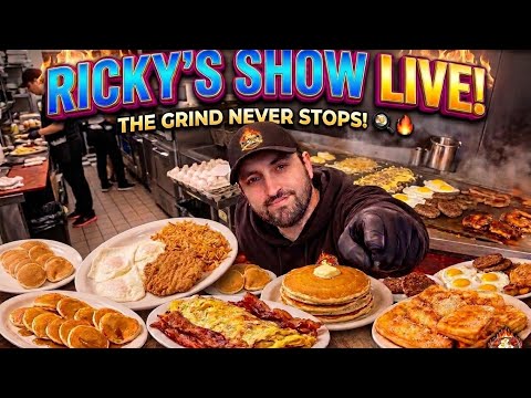 Ricky’s Breakfast Show | Live Cooking Ricky’s Breakfast Show | Live Cooking