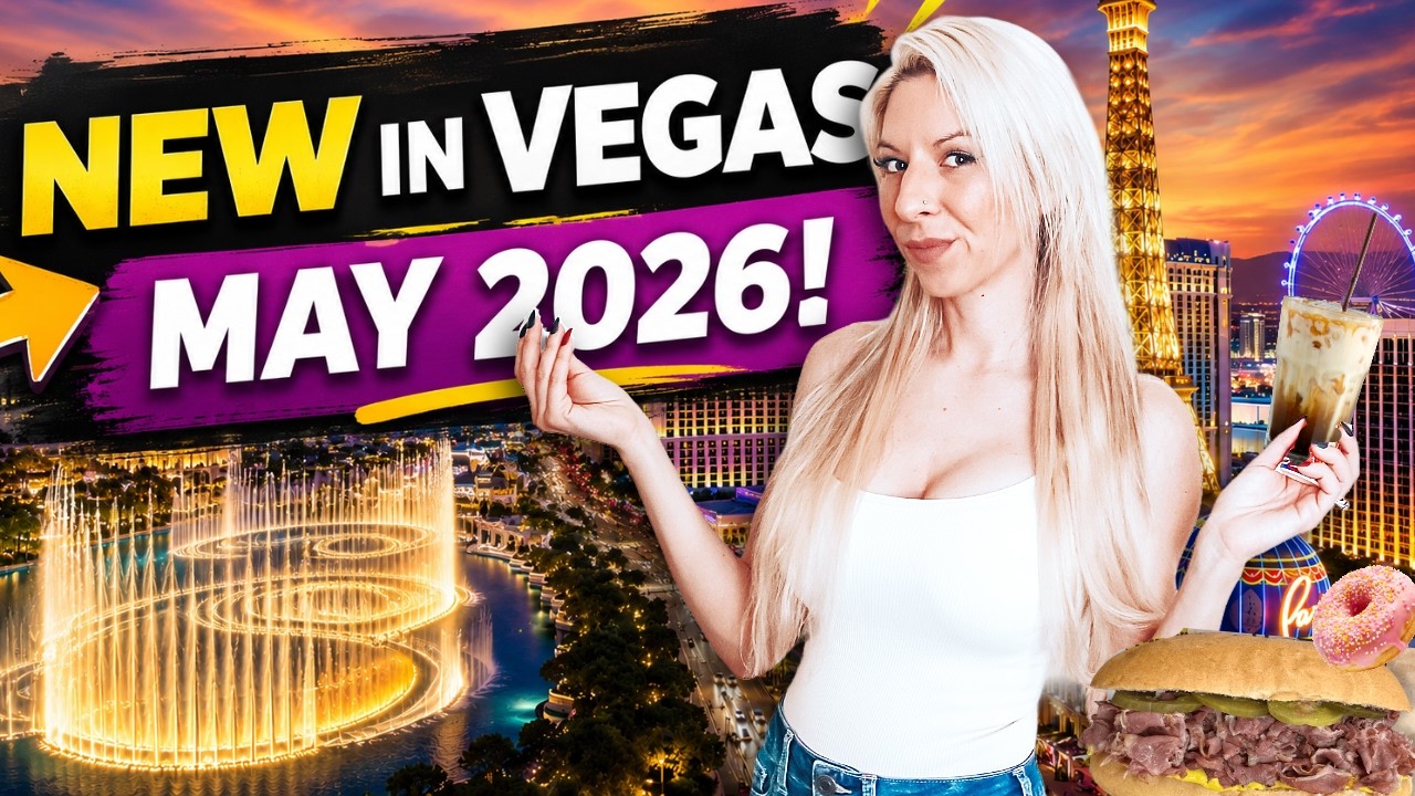 NEW in Las Vegas MAY 2026 – New Openings, Restaurants Eats, & EDC Parade! NEW in Las Vegas MAY 2026 - New Openings, Restaurants Eats, & EDC Parade!