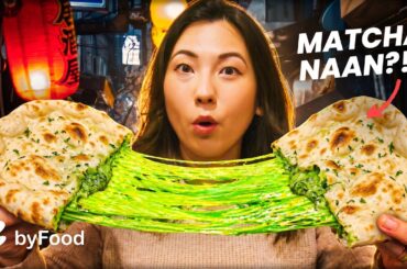 24 Hours of ‘Japanized’ Foods (Matcha Naan, Natto Rice?! 😨) | Japan byFood