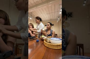 THAI *COOKING CLASS* 🇹🇭🥭| Beautiful people & food 🥘❤️ #travelvlog #mango #bangkok #cooking