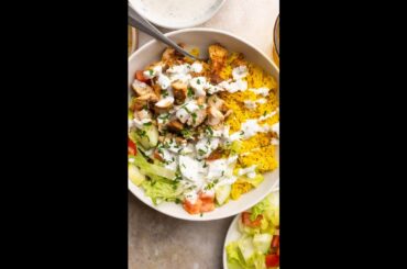 Street Cart Chicken & Rice Platter