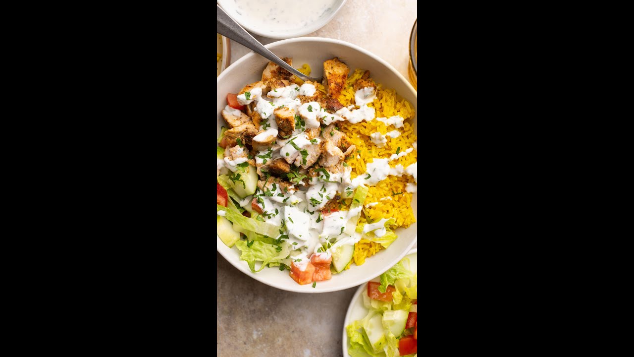Street Cart Chicken & Rice Platter Street Cart Chicken & Rice Platter