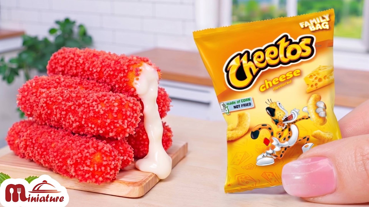 ๐ง Homemade Mini Delicious Mac nโ Cheetos Recipe | ASMR Cooking Mini Food ๐ง Homemade Mini Delicious Mac nโ Cheetos Recipe | ASMR Cooking Mini Food