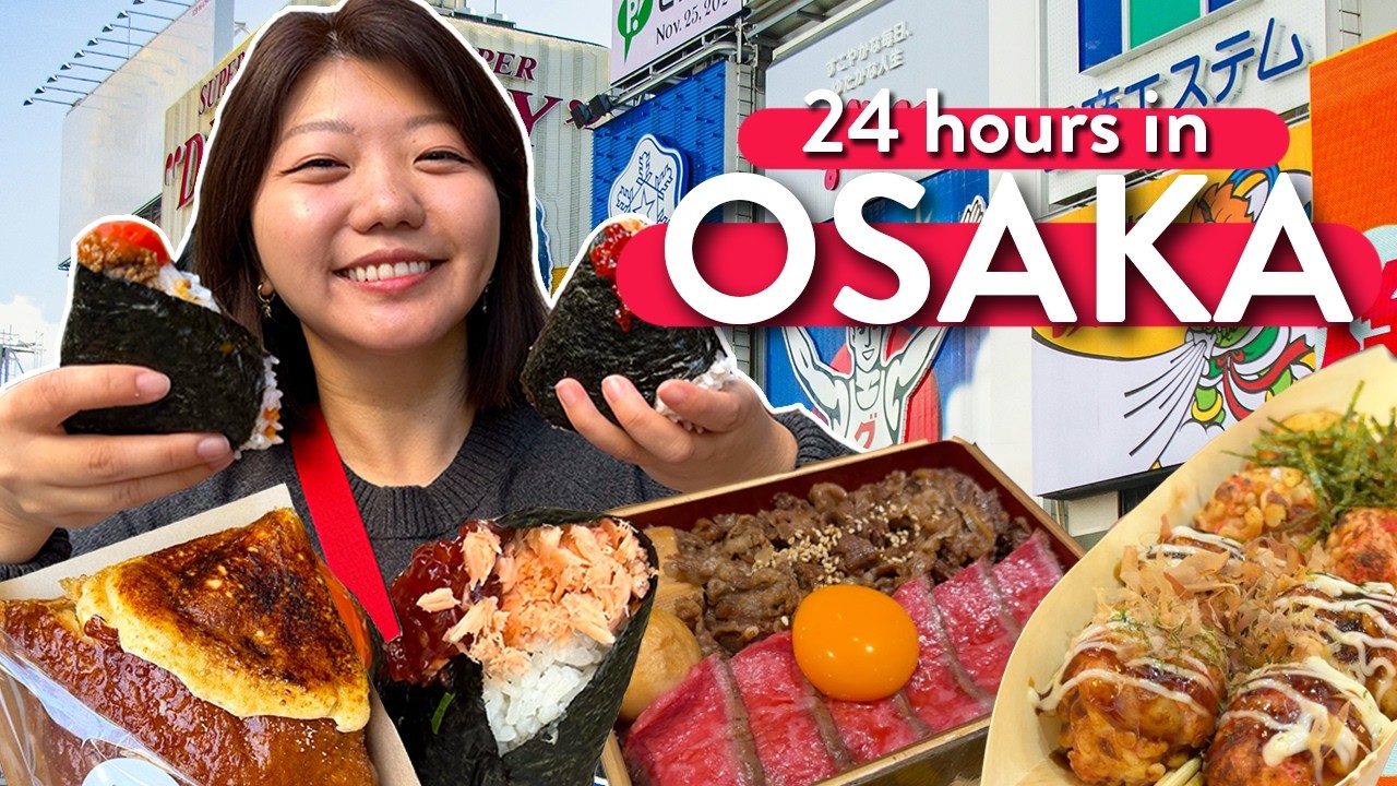 WHAT TO EAT IN OSAKA, JAPAN π! 24 hours eating Japanese food (breakfast, lunch, dinner & more!) WHAT TO EAT IN OSAKA, JAPAN π! 24 hours eating Japanese food (breakfast, lunch, dinner & more!)