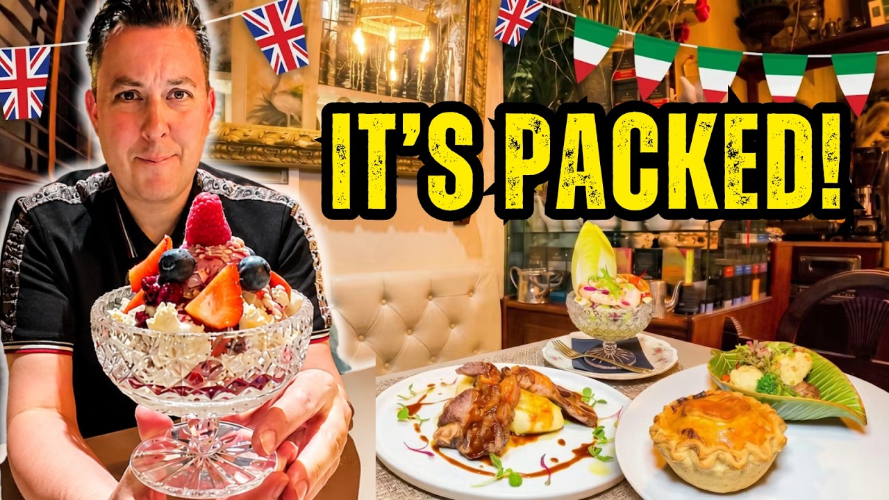 I Found the ONLY BRITISH RESTAURANT in ITALY! I Found the ONLY BRITISH RESTAURANT in ITALY!