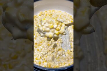 How to make creamed corn that's actually creamy #cooking #foodhacks