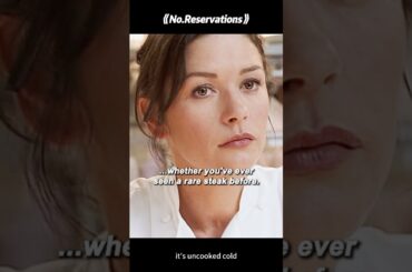 "Not rare enough?" 🥩💢 | No Reservations (2007) chef snaps #movie