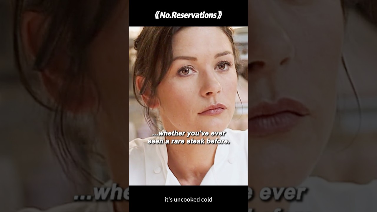 “Not rare enough?” 🥩💢 | No Reservations (2007) chef snaps #movie "Not rare enough?" 🥩💢 | No Reservations (2007) chef snaps #movie