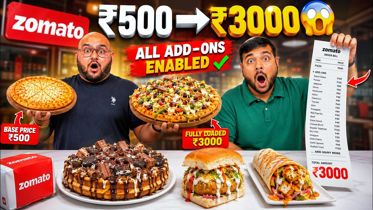What Happens If You Buy All Add-Ons On Zomato ? | Viwa Food World What Happens If You Buy All Add-Ons On Zomato ? | Viwa Food World