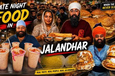 Late Night Street Food In Punjab | Famous Punjab Street Food | Indian Street Food