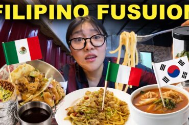 SINIGANG FRIES, SISIG PARES, KIMCHI SINIGANG?! — Filipino Fusion Food