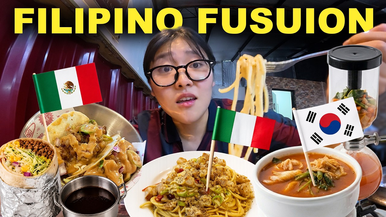 SINIGANG FRIES, SISIG PARES, KIMCHI SINIGANG?! — Filipino Fusion Food SINIGANG FRIES, SISIG PARES, KIMCHI SINIGANG?! — Filipino Fusion Food