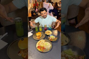 Affordable Deals & iced coffee in Fine dine restaurant #dumhybhae #shorts #ytshorts