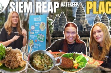 Where locals eat in Siem Reap | authentic cambodian food spots