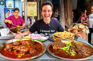 Best Indian Street Food in Old Delhi!! (Sells Out in 30 Minutes)