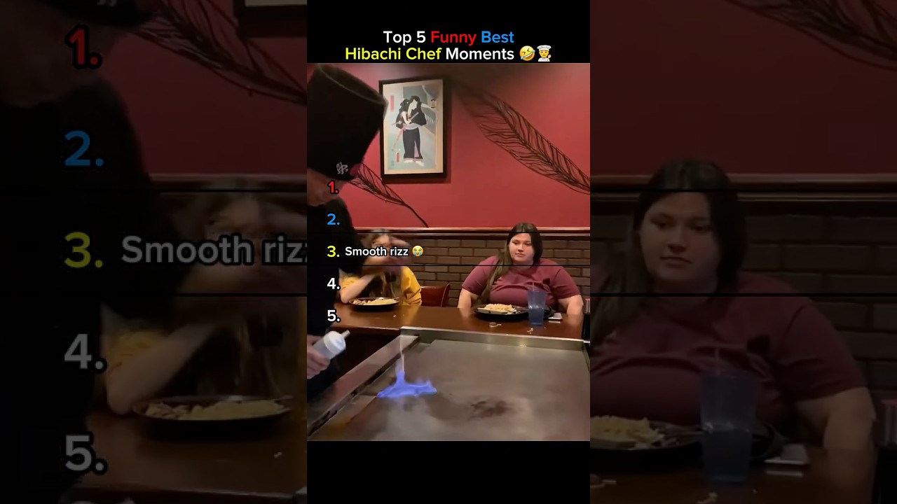 Top 5 Funny Best Hibachi Chec Moments (The Onion Volcano Was Crazy!) 🤣👨🍳 Top 5 Funny Best Hibachi Chec Moments (The Onion Volcano Was Crazy!) 🤣👨🍳