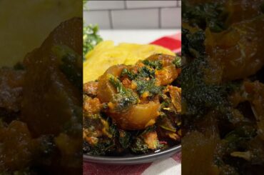 Satisfying My Kontomere Stew Cravings With Kale #shorts #cooking #recipe #ghanafood