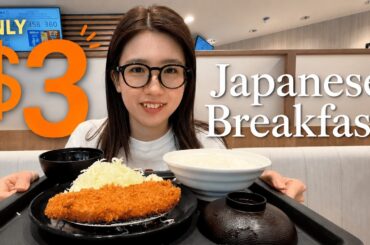 Japan’s US$3 Breakfast 🇯🇵 | A Typical Morning Meal Locals Actually Eat