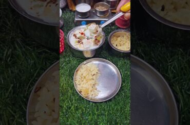 Fruit Raita with jeera rice 🌾 🍚#shortsfeed #raita #cooking #fypage #trendingshorts #cooking #explore