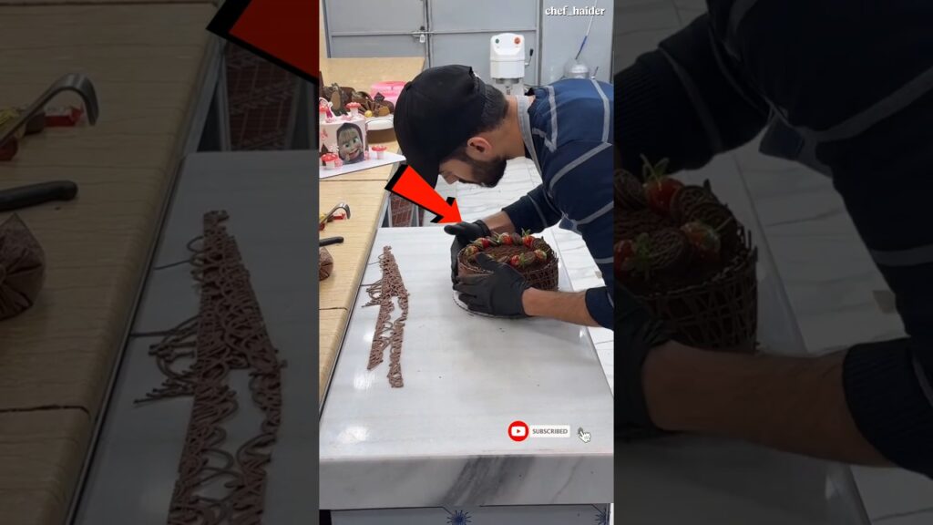 The Hardest Japanese Cake Technique Ever! 🤯🔥 #shorts