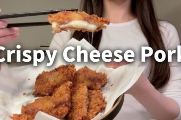 Easy Crispy Cheese Pork  | Japanese Home Cooking After Work