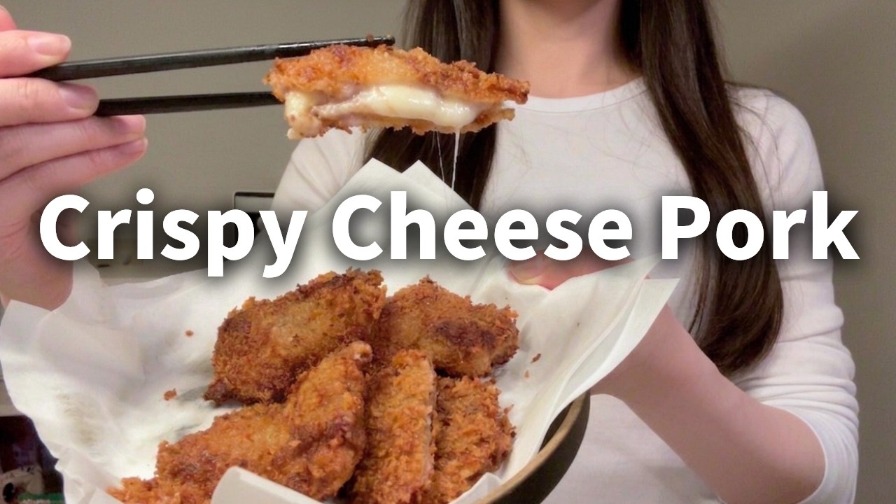 Easy Crispy Cheese Pork | Japanese Home Cooking After Work Easy Crispy Cheese Pork | Japanese Home Cooking After Work