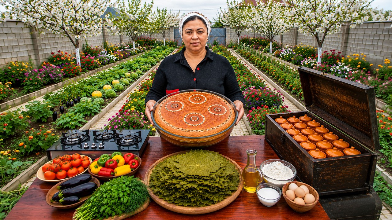Azerbaijani Woman Amazes Everyone with Her Cooking Technique Azerbaijani Woman Amazes Everyone with Her Cooking Technique