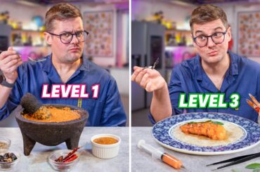 Brits Try 3 Levels of Mexican Food with a Michelin Star Chef