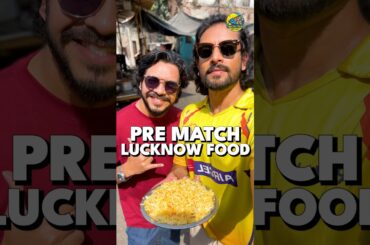 Everything I Ate In Lucknow before LSG vs CSK 🍛🔥