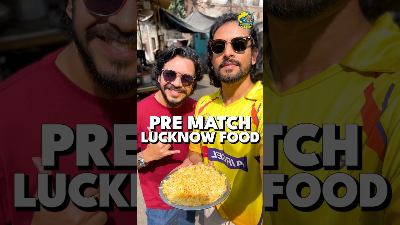 Everything I Ate In Lucknow before LSG vs CSK ๐๐ฅ Everything I Ate In Lucknow before LSG vs CSK ๐๐ฅ