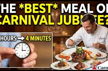 Chef’s Table Experience in 4 Mins! 🧑‍🍳🍽️🚢#kimsdreamtv #carnivaljubilee #chefstable #fypシ #viral