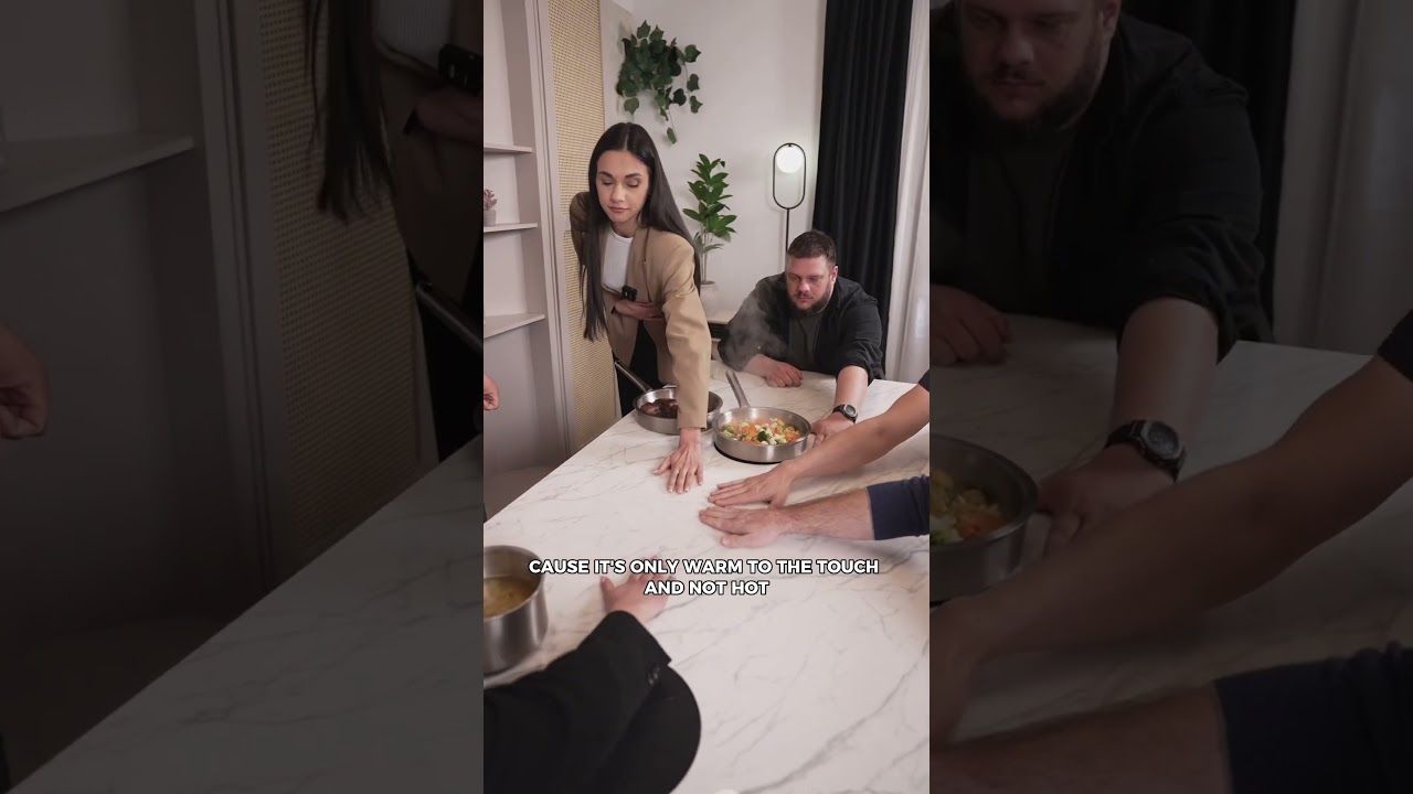 What if your dining table could become your entire kitchen? #invisacook_europe #invisacook What if your dining table could become your entire kitchen? #invisacook_europe #invisacook