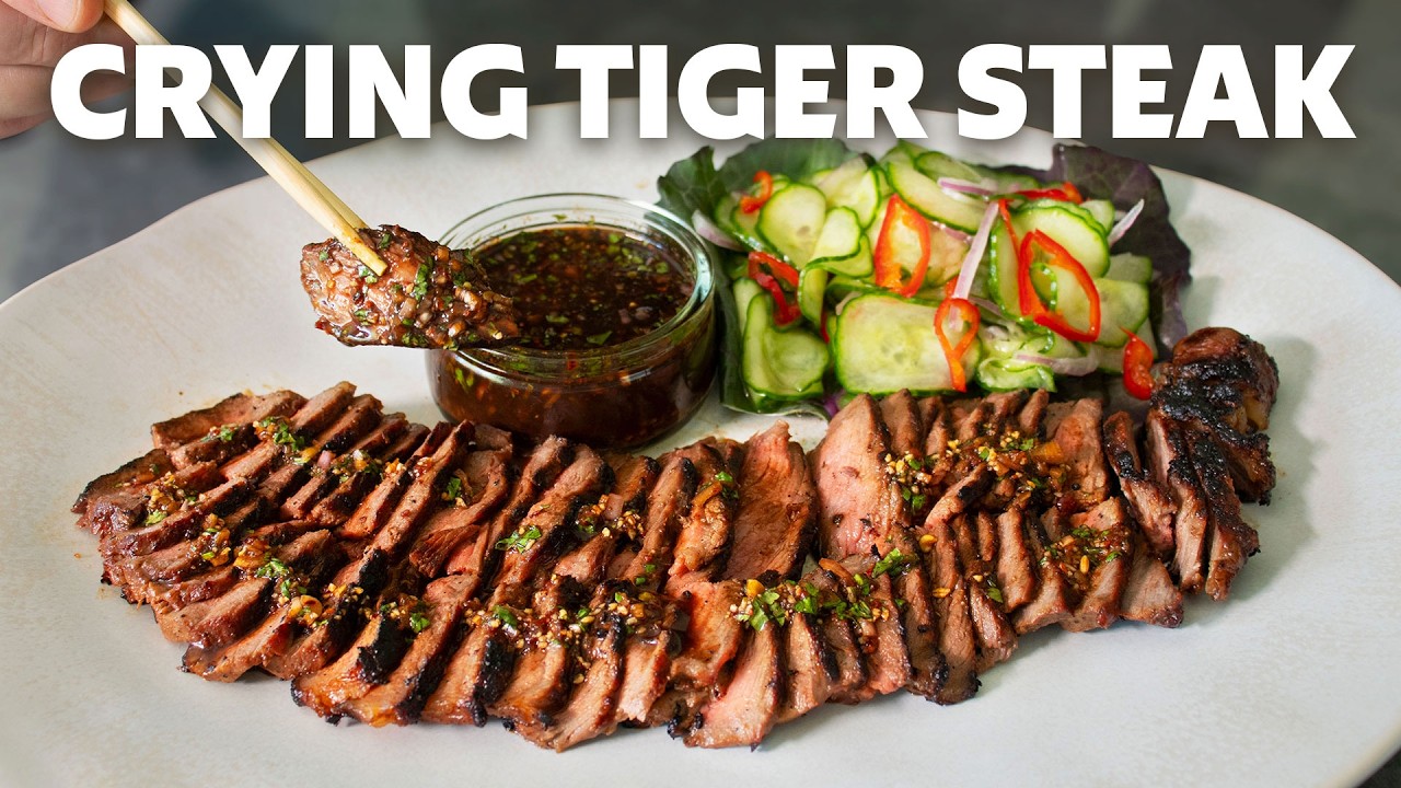 Crying Tiger Steak | Spicy Thai Grilled Steak | Food Wishes Crying Tiger Steak | Spicy Thai Grilled Steak | Food Wishes