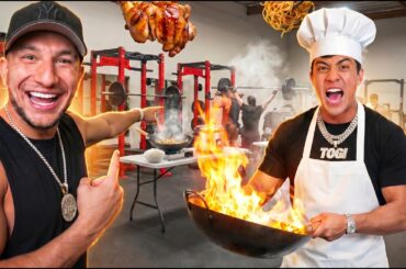 WE OPENED AN ILLEGAL RESTAURANT IN BRADLEY MARTYN'S GYM