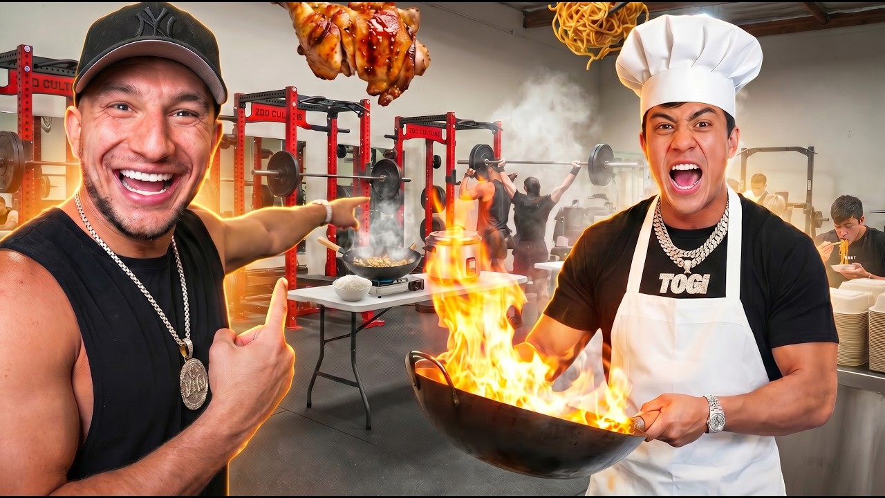 WE OPENED AN ILLEGAL RESTAURANT IN BRADLEY MARTYN’S GYM WE OPENED AN ILLEGAL RESTAURANT IN BRADLEY MARTYN'S GYM
