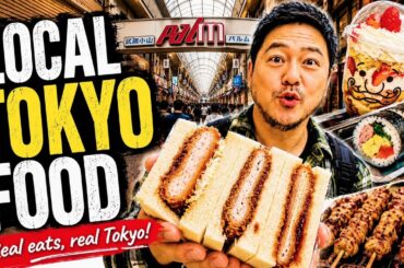 Tokyo Street Food in a Local Neighborhood Most Tourists Miss