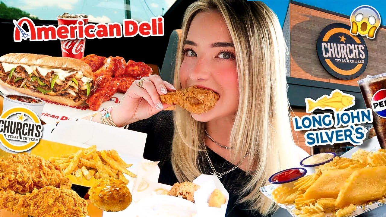 Eating Fast Food Restaurants I’ve ALWAYS AVOIDED for 24 HOURS!! Eating Fast Food Restaurants I've ALWAYS AVOIDED for 24 HOURS!!