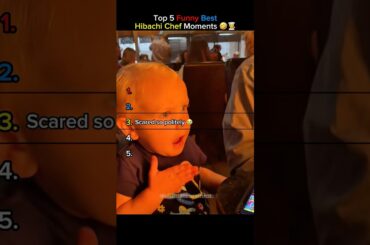 Top 5 Funny Best Hibachi Chec Moments Pt.3 (This Chefs was so Entertaining!) 🤣👨‍🍳