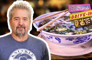The CRAZIEST Diner Menu Guy Fieri Has EVER Seen 🍜🔥 | Diners, Drive-Ins and Dives | Food Network