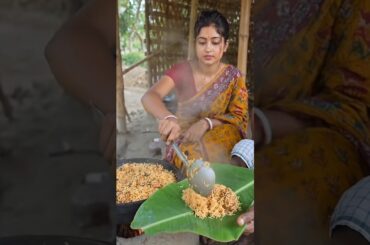 Traditional Kachchi Biryani Recipe of Rural Bengal 🔥 | #shorts #cooking #recipe #Biryani