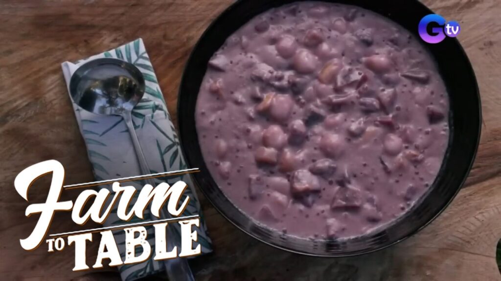 Chef JR Royol gets sentimental with Ginataang Bilo-Bilo or Tambong-Tambong! | Farm To Table