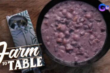 Chef JR Royol gets sentimental with Ginataang Bilo-Bilo or Tambong-Tambong! | Farm To Table