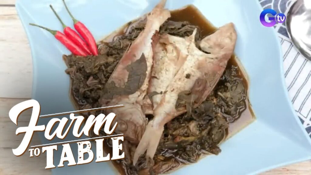 Chef JR Royol shows how his Father made his version of Dinengdeng! | Farm to Table