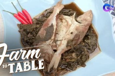 Chef JR Royol shows how his Father made his version of Dinengdeng! | Farm to Table